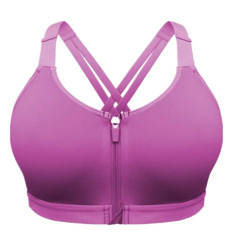 Ladies Gym Zipper Bra